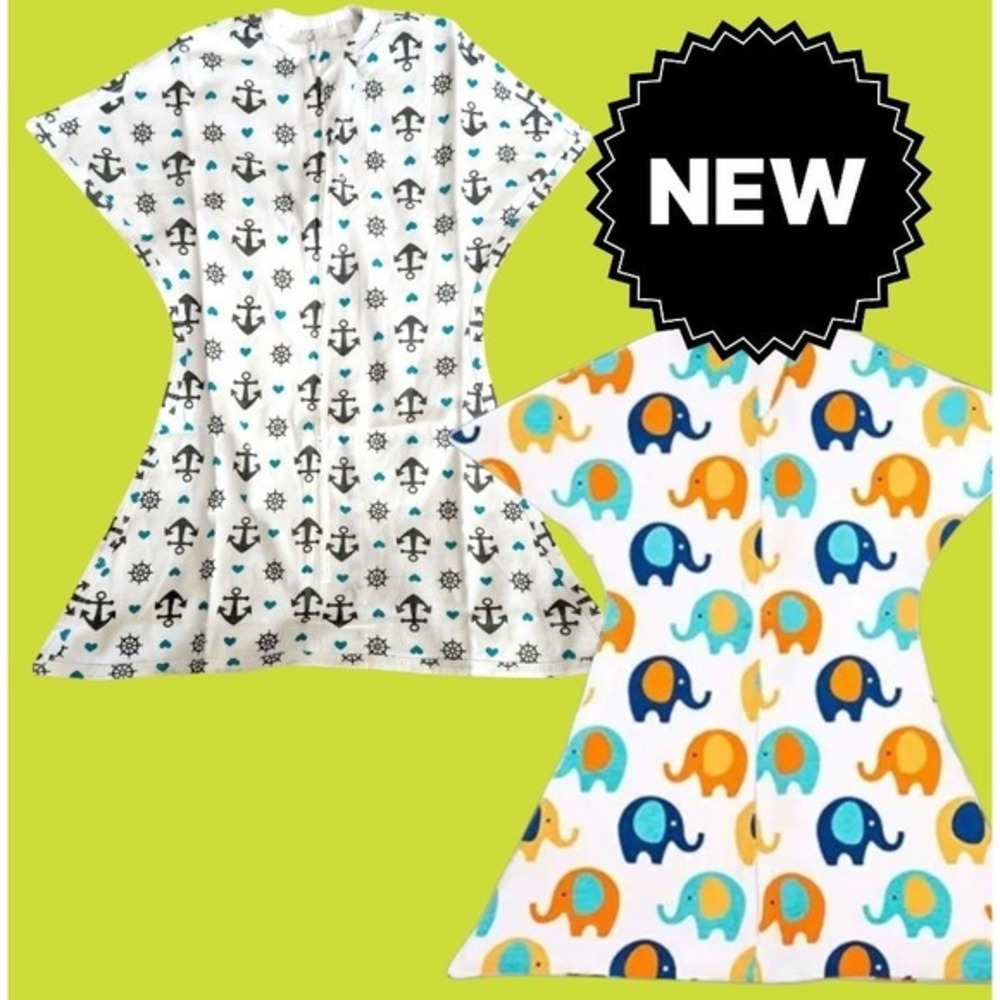 2-PACK SLEEPING BABY‎ Zipadee-Zip Sleeping Sack Cotton 3M-6M Extra Small NEW